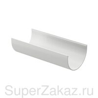 Желоб водосточный 2м. Docke Standard, Белый